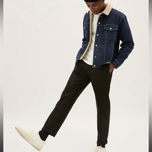 Everlane Fleece Lined Denim Jacket - Medium (Men’s)